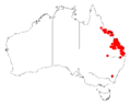 Acacia fasciculiferaDistMap350