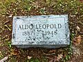 Aldo Leopold's headstone