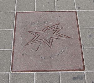 Alex Trebek Star on Walk of Fame