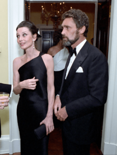 Audrey Hepburn and Robert Wolders