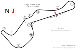 Autódromo Aldea Romana de Bahía Blanca (Argentina) track map