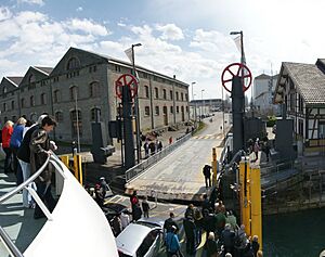 Autofähre Landungsbrücke Romanshorn