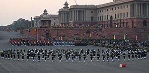 Band performing at the ‘Beating Retreat’ ceremony 2022 (5)