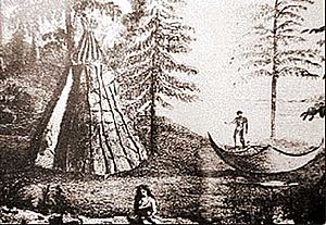 Beothuk camp