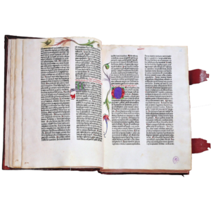 Biblia Gutenberg o 42 líneas. Facsímil de la Biblia de Gutenberg de Burgos. Vicent García Editores