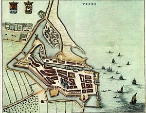 Blaeu 1652 - Veere