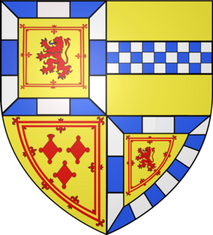 Blason Murdoch Stuart (1362-1425) Duc d'Albany