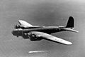 Boeing B-17D in flight