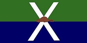 Calg Highrs Camp Flag