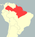 Cebus apella distribution