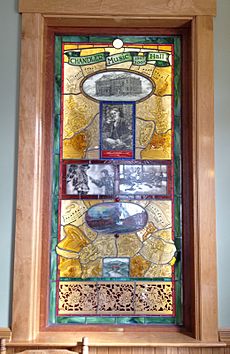 Chandler Music Hall - stained glass window