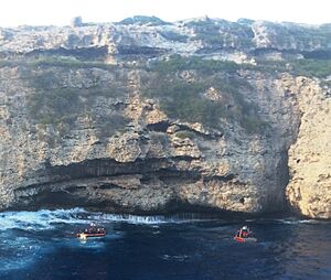 Coast Guard rescues 8 Cuban migrants stranded on Monito Island, Puerto Rico 150311-G-ZZ999-001
