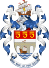 Coat of arms of Bideford Town Council.svg