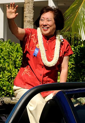 Colleen Hanabusa - Aloha Floral Parade 2010