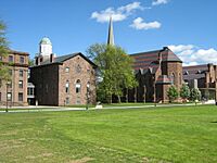 College row at wesleyan