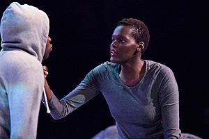 Damson Idris (Joe), Sheila Atim (Keira) (12497877163)