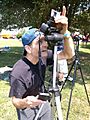Dave Teich snaps eclipse crescent jeh
