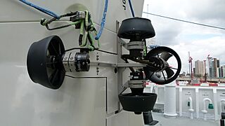 Detailed view of thrusters 2