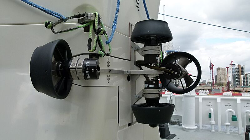 Detailed view of thrusters 2