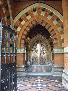 Doorway of St James the Less - geograph.org.uk - 1297554