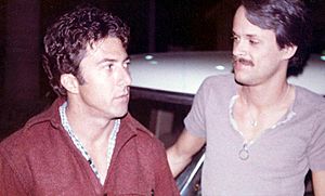 Dustin Hoffman & Lars Jacob 1974