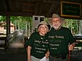 Edwin and Helen Kagin as their last year as Camp Directors at Camp Quest