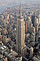 Empire State Building (aerial view)