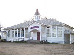 Former 1937 school in Eola