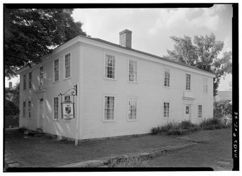 Farrar-Mansur House, Weston Green, Weston, Windsor County, VT HABS VT,14-WEST,2-1.tif
