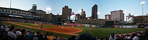 Fifth Third Field - view from right field