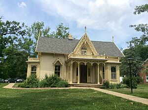 Finn House, home of the Kenyon Review, Kenyon College, Gambier, Ohio