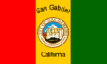 Flag of San Gabriel, California