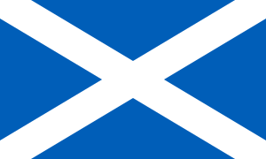 EUROBADGEZ Royal Standard Scottish Chrome Front Grill Badge - Scotland Flag Medallion