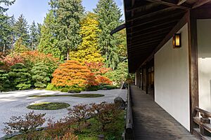 Flat Garden in Portland Japanese Garden