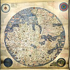 Fra Mauro World Map, c.1450 (1806 copy)