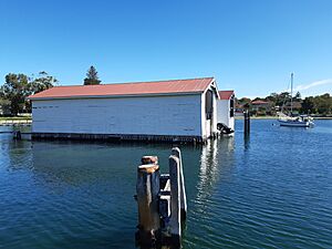 Freshwater Bay Boatsheds, Western Australia, April 2020 05