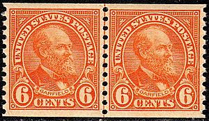 Garfield coil stamps 6c 1932 issue2
