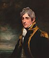 John Sprat Rainier in Naval Uniform by John Hoppner