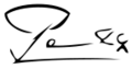 King Paul of Greece Signature