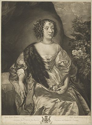 Lady Philadelphia (Carey) Wharton, d. 1654. Wife of Sir Thomas Wharton; daughter of Robert, 1st Earl of Monmouth