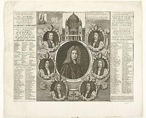 Lijst van leden van het parlement die voor Dr. Henry Sacherevell hebben gestemd, 1710 An Alphabetique List of the right Honourable The Lords And also of those Members of the Honourable House Of Commo, RP-P-OB-83.112