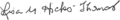 Lisa Hicks-Thomas signature