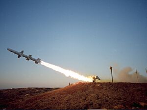 MQM-8G Vandal missile launch 1999