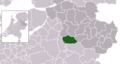 Map - NL - Municipality code 0150 (2009)