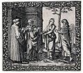 Marcantonio Raimondi - Amadeus Berruti with Austeritas, Amititia, and Amor