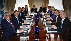 Meeting of new Scottish Cabinet, 2016