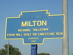Official logo of Milton, Pennsylvania