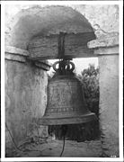 Mission Santa Barbara bell, 1904 (CHS-1562)