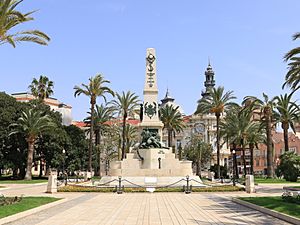 Monument of the heroes of Santiago de Cuba and Cavite - Cartagena in Spain 2016 (cropped).jpg