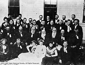 Mormon settlers of Cardston Alberta 1902